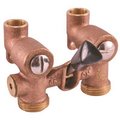 Proplus 0.5 Bronze Washing Machine Shut-Off Valve, 1/2 Sweat 261013